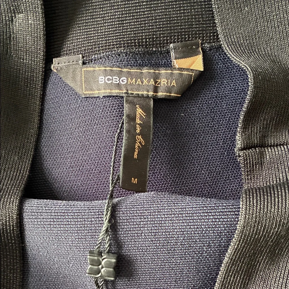 BCBGMaxAzria Black and Blue Mini Skirt - Picture 4 of 4